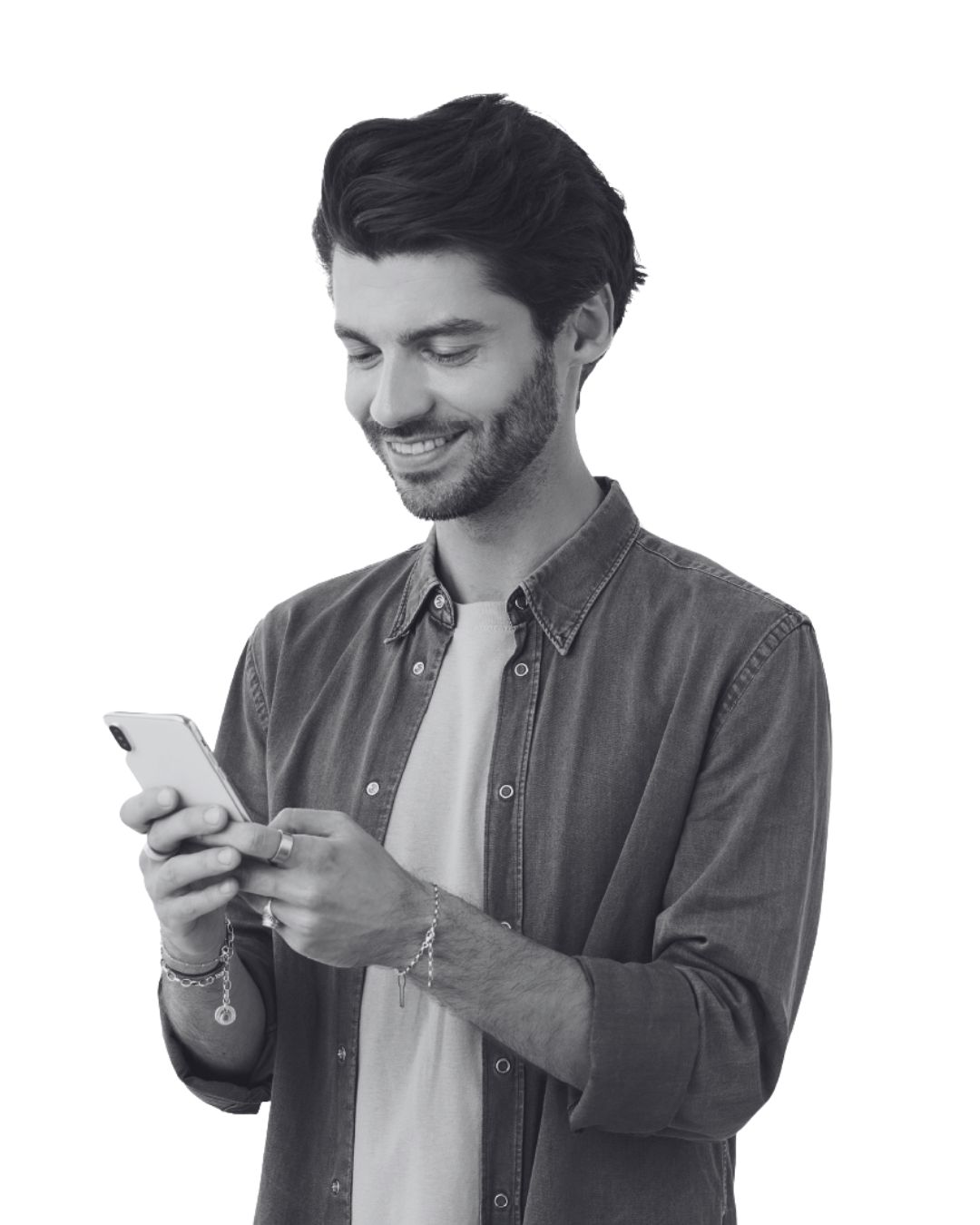 man on phone man on phone